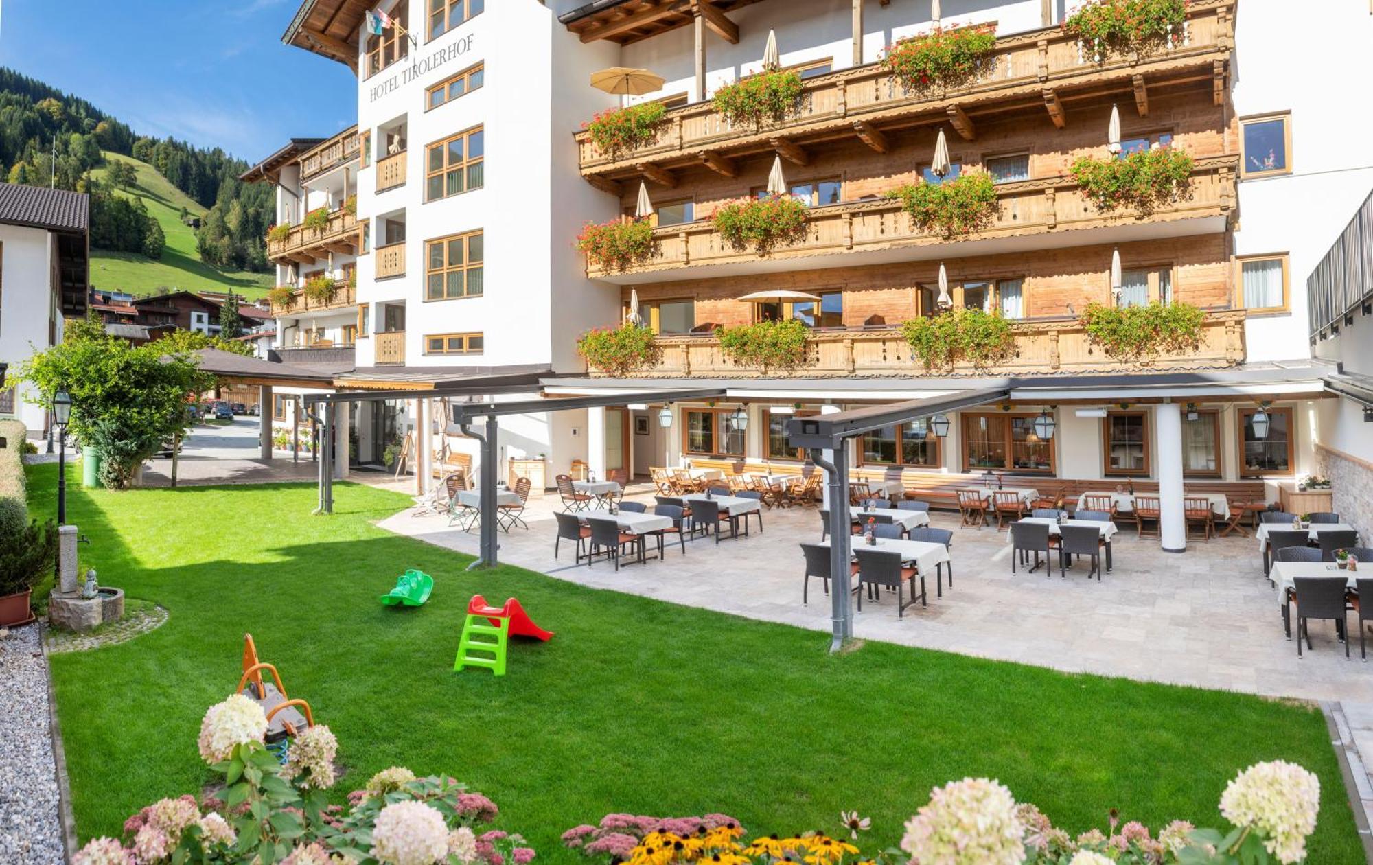 אובראו Landhotel Tirolerhof - Wildschoenau - Premium Card Im Sommer מראה חיצוני תמונה